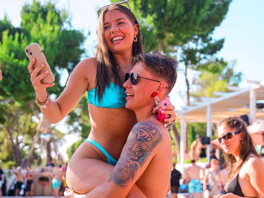 From Split: Brač Island Beach Bar and Pool Party - Who will enjoy this most