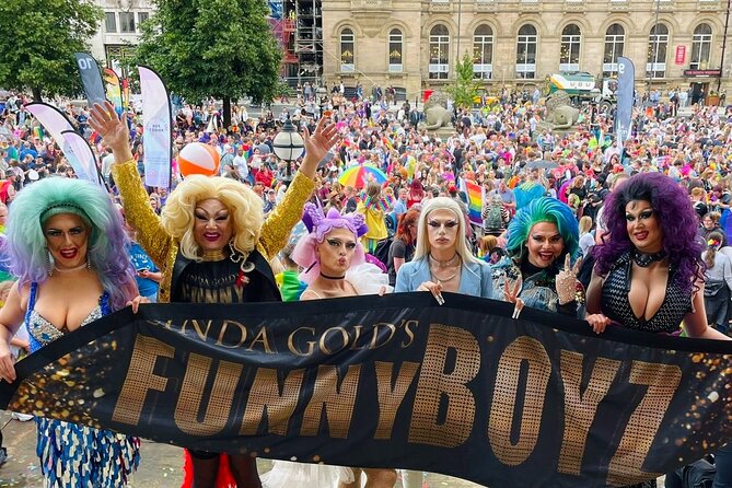 FunnyBoyz Liverpool - Drag Shows, Tributes, Brunches & Bar Crawls - Planning your arrival on Blundell Street