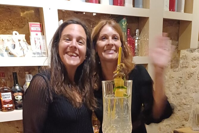 Greek Inspired Cocktail Making Class - The hosts set the tone