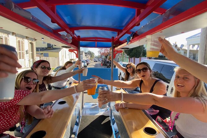Irish Channel Bike Bar Tour: Murals, History and Bar Crawl - Group size, weather, and basic planning
