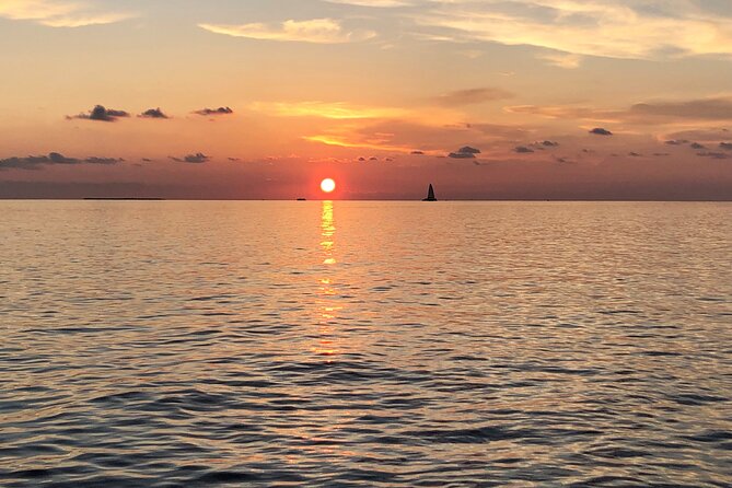 Key West Tiki Bar Sunset Cruise (by the seat) BYOB Adventure - Passing Mallory Square from the water