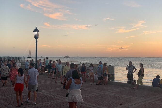 Key West Waterfront Cocktail Walk to Mallory Square’s Sunset Celebration! - Red sangria, live music, and the final restaurant stop