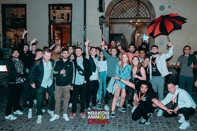 Krakow Pub Crawl with 1 Hr of unlimited alcohol & 4 clubs/pubs - Moving through four or more pubs and clubs