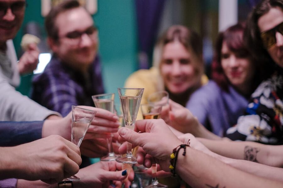 Krakow: Vodka Tasting in Hidden Bar - Eight vodkas, from plain to boldly flavored