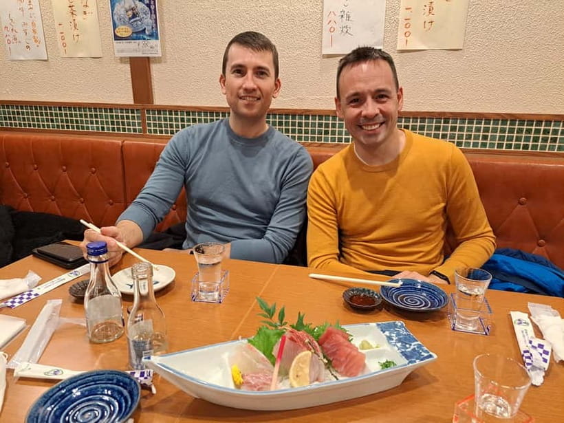 Kyoto: Izakaya Nightlife Tour with Local Guide - The first hour: food, drinks, and small plates