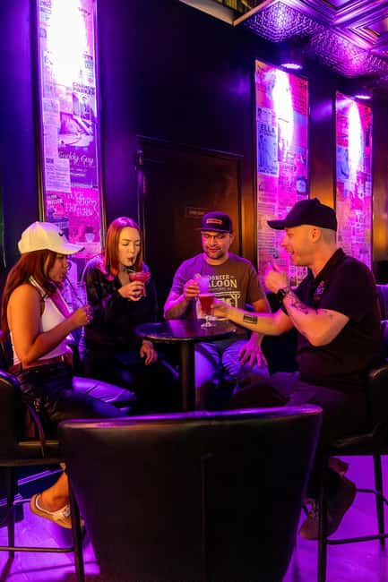 Las Vegas: Fremont Cocktail Crawl & Guided Walking Tour - Fremont Street Under Viva Vision