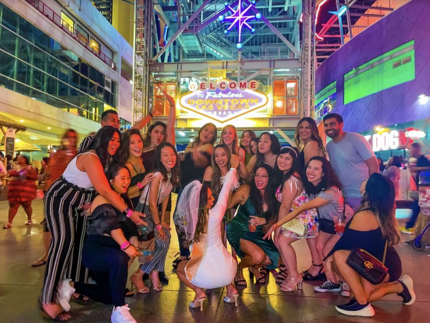 Las Vegas Fremont Street Bar Crawl (party bus add-on option) - Fremont Street first, nightclub energy later