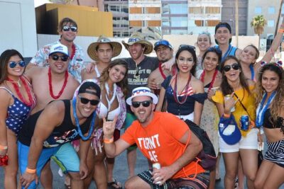 Las Vegas Nightclub or Pool Party Crawl with Luxury Party Bus