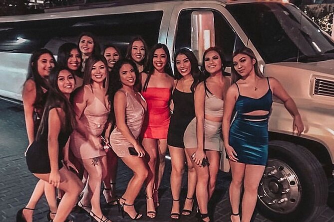Las Vegas Nightclub VIP Entry with Party Bus - Meeting at Fontainebleau and entering LIV