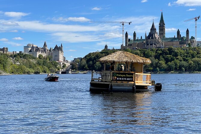 Lilo Floating Tiki Bar on the Ottawa River - Crew service can make or break the outing