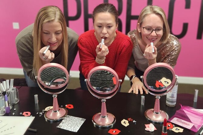 Lip Print Beauty Bar Charlotte: Create Your Own Lipstick or Gloss - Is $65 a Fair Price?