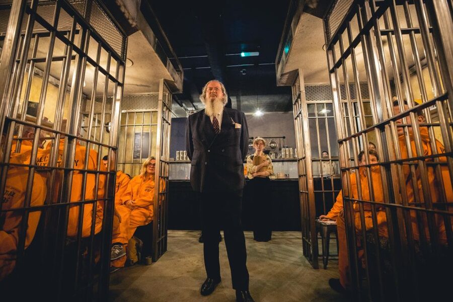 London: Alcotraz Immersive Prison Cocktail Experience Ticket - Smuggling your bottle into Cell Block Two-One-Two