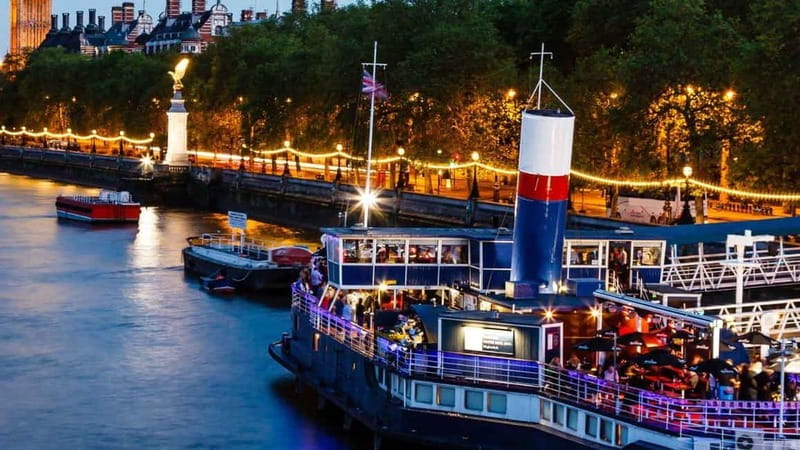 London: Boat Show Comedy Ticket with After-Show Nightclub - Key points to know before you book