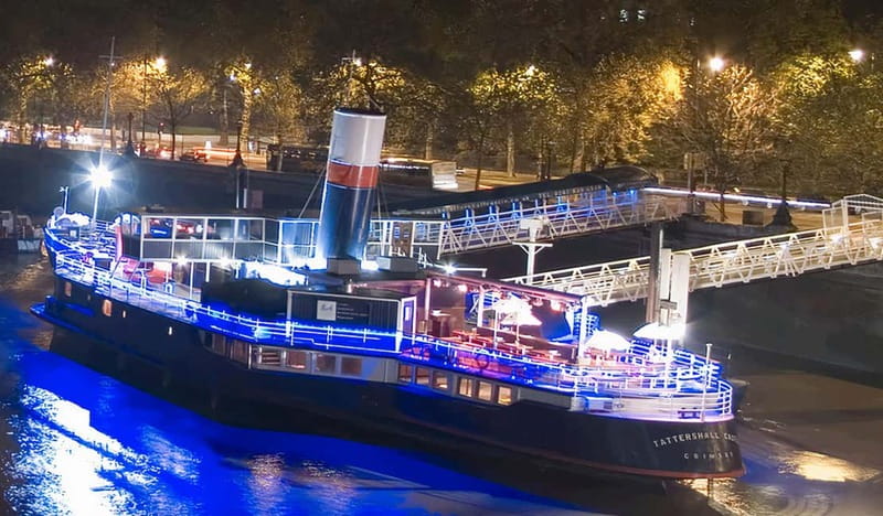 London: Boat Show Comedy Ticket with After-Show Nightclub - A comedy club with London views
