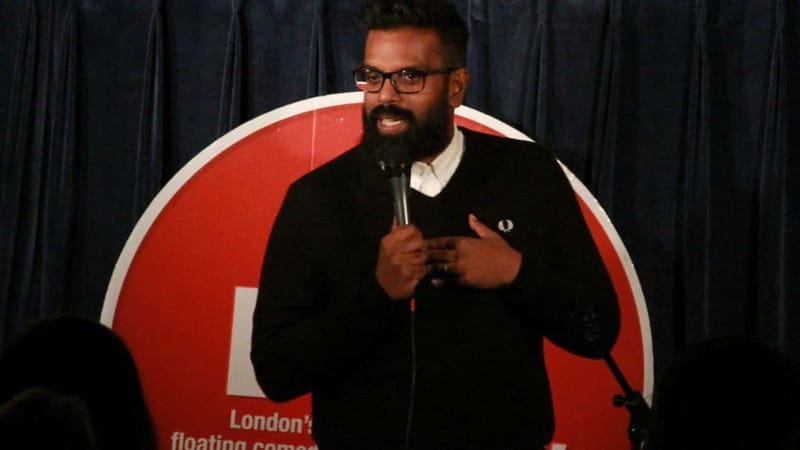 London: Boat Show Comedy Ticket with After-Show Nightclub - The pre-show beer garden and city views