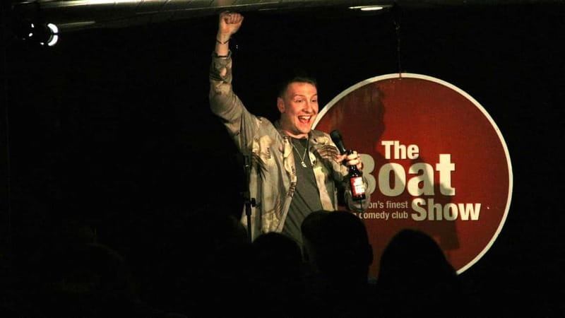 London: Boat Show Comedy Ticket with After-Show Nightclub - After the show, the boat becomes a nightclub