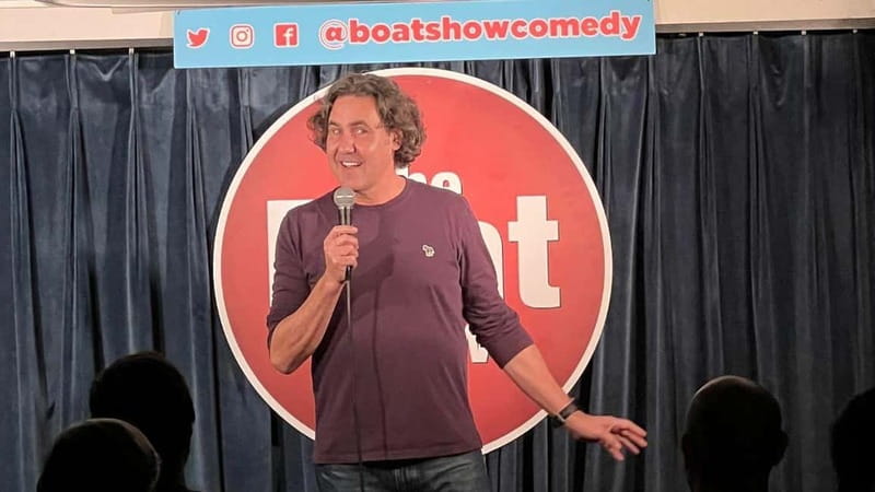 London: Boat Show Comedy Ticket with After-Show Nightclub - Arriving at 7:30pm