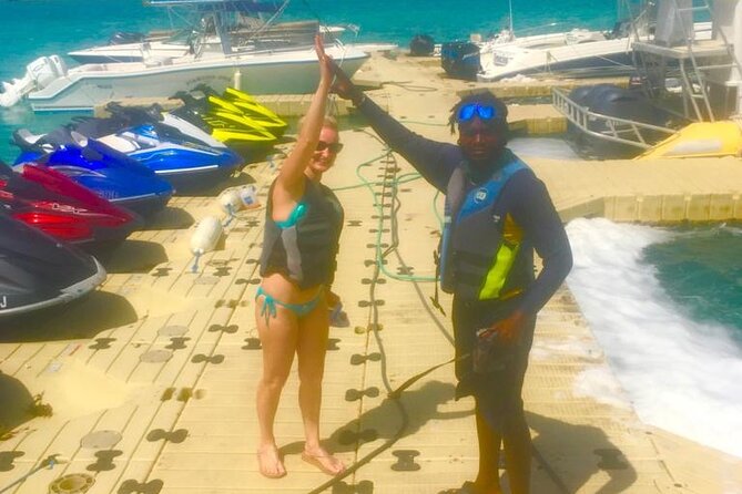 Lunch Seafari to pristine cays, shipwreck and lunch at TIKI BAR - A Jet Ski route with more than open water