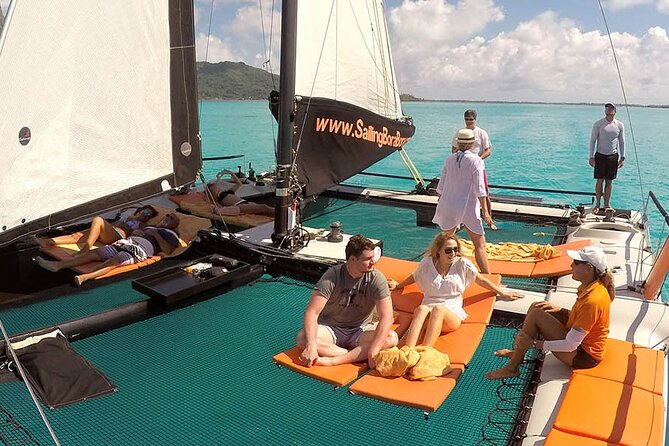 LUXURY Catamaran Bora Bora : Sailing, Snorkeling & Floating Bar - What the $327.95 price really covers