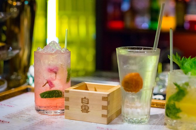Luxury Tokyo Sake, Cocktail, Whisky and Pairing Tour - Ginza: two hours of sake, whisky, and cocktails