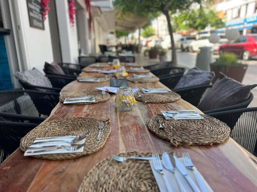 Mallorca: Cocktail & Food Pairing - The welcome drink and first taste