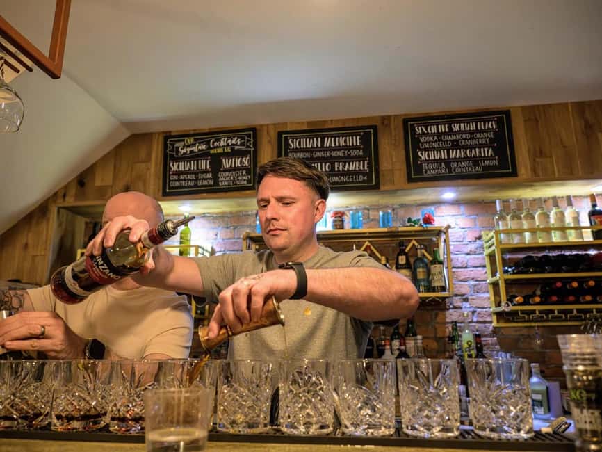 Manchester: Private Cocktail Masterclass & Sicilian Food - Is $53 a fair price?