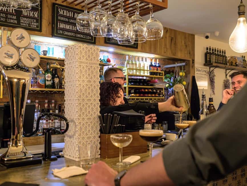 Manchester: Private Cocktail Masterclass & Sicilian Food - Your welcome cocktail and Italian aperitivo mood