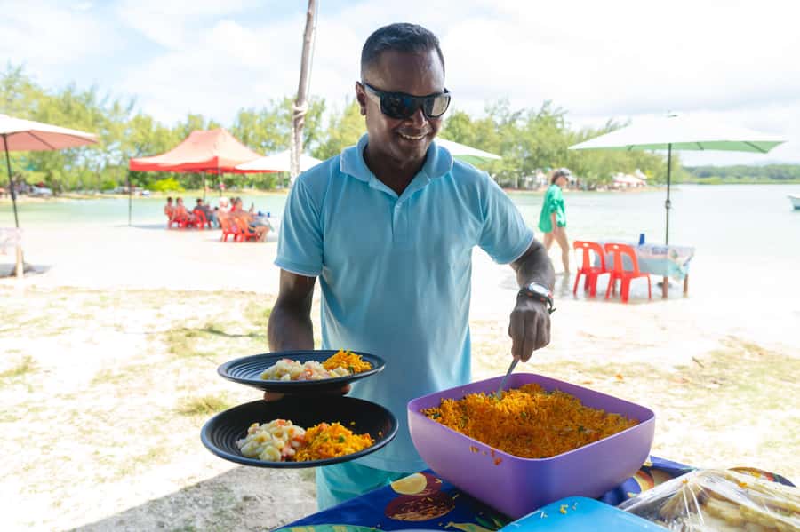 Mauritius: Speedboat Ile aux Cerfs, GRSE Waterfall, BBQ, Bar - What the $70 price really covers