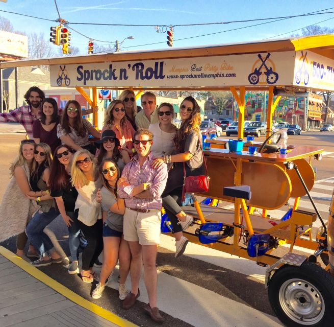 Memphis: Guided Bar Crawl on a Pedal Bike - Meeting at 704 Madison Avenue