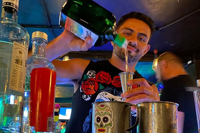 Mezcal vs. Tequila Cocktail Tasting in a Cantina - Key points at a glance