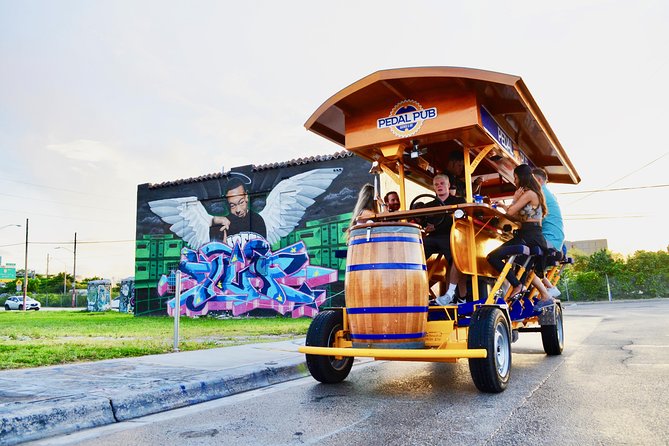 Miami Pedal Pub: Arts District Party Bike Pub Crawl - Key points to know before booking