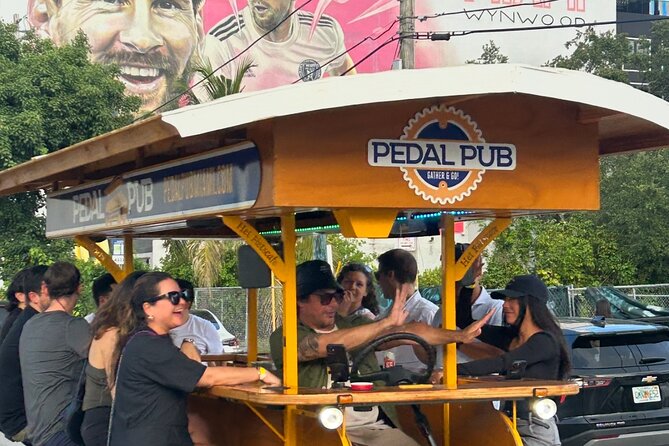 Miami Pedal Pub: Arts District Party Bike Pub Crawl - Cerveceria La Tropical closes the route