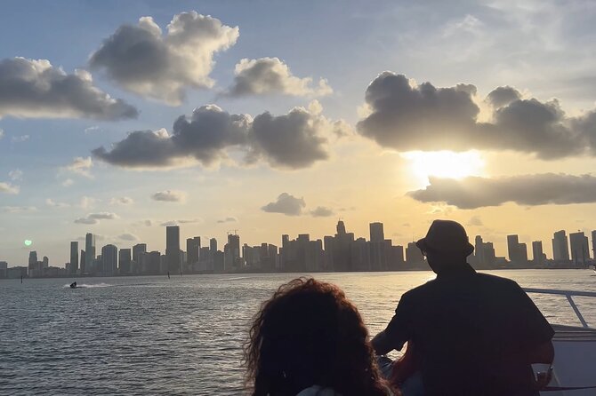 Miami Skyline Sunset Cruise with The Mojito Bar On board - The bridge from Miami to Miami Beach