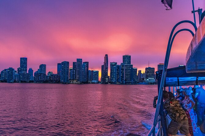 Miami Sunset and City Lights Cocktail Cruise - Starting at Bayside’s Fiesta Cruises slip