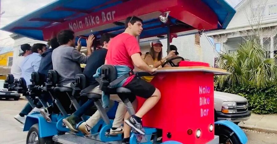 Mid-City Party Bike Bar Crawl - Private ride or shared party bike