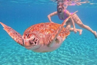 Monkey Bar and snorkling adventure at blue lagoon.