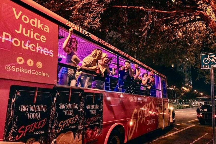 Nashville: Party Bus with DJ and Bar - Public tour rules and bus assignment