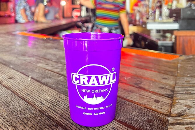 New Orleans Bourbon Street Bar Crawl w/ Shots & Souvenir Cup - Shots, drink specials, and the fine print