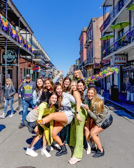 New Orleans: Guided Bourbon Street Bar Crawl with Shots - Starting at Coyote Ugly Saloon on Bourbon Street