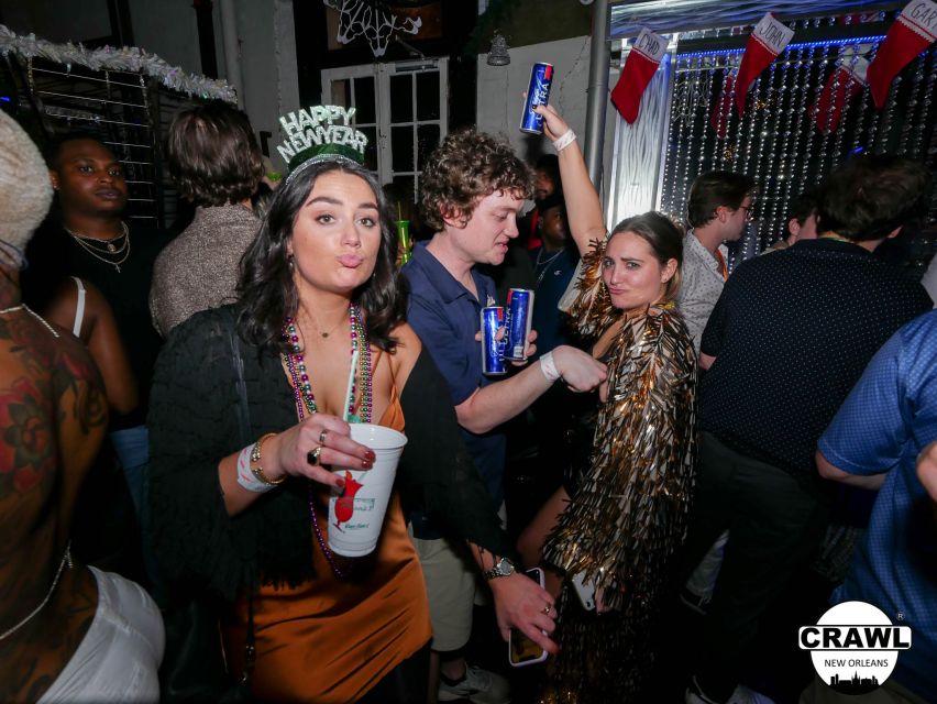 New Orleans: VIP Bar and Club Crawl Tour with Free Shots - Is the booking policy flexible enough?