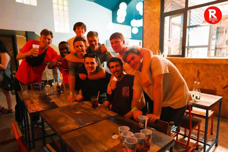 Nice: Ultimate Party Bar Crawl Free Shots & VIP Club Entry - Walking from Place Massena to Old Town Nice