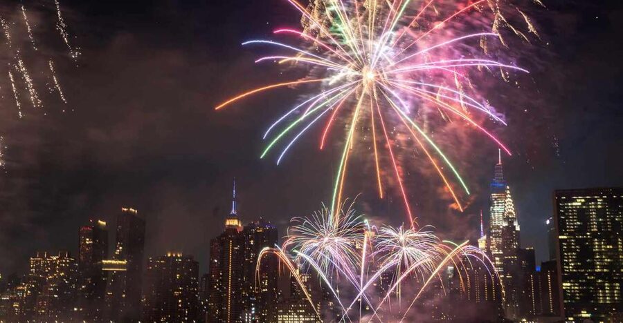 NYC: July 4th Fireworks Party Cruise with BBQ Buffet & Bar - Three decks, city views, and fireworks timing