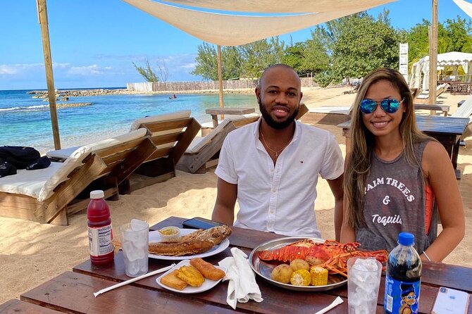 Ocho Rios: Bamboo Beach Club with Specialty Lunch & Cocktails - A small Caribbean beach with a quiet feel