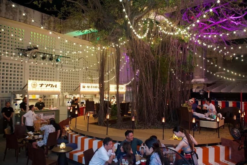 Okinawa:Sky BAR TOPTREE Nightclub Entry Ticket+Drink & VIP - Who will get the most from TOP TREE Okinawa