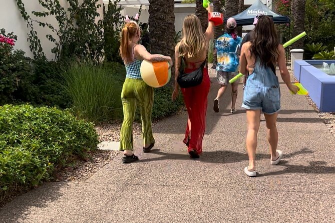 Old Town Scottsdale Party Bike Bar Crawl and Pool Party - The Monarch is where the day really opens up