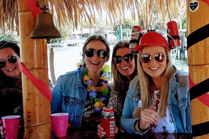 Orange Beach 90-Minute Sunset Cruise on a Tiki Bar - Dolphins, local stories, and photo stops