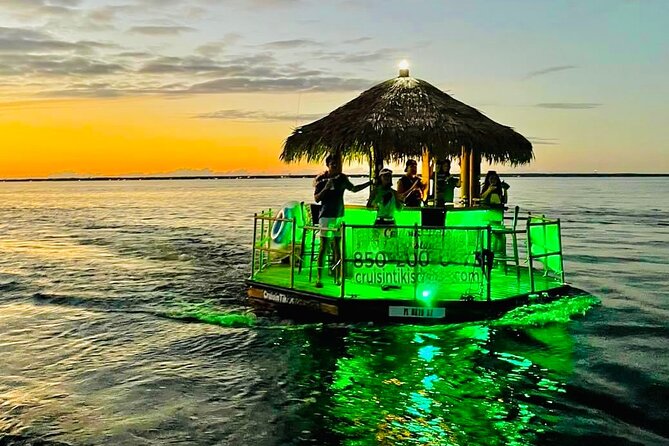 Original CRUISIN' TIKIS Lit on the Lagoon- A Glow Tiki Bar Cruise - BYOB works best with a little planning