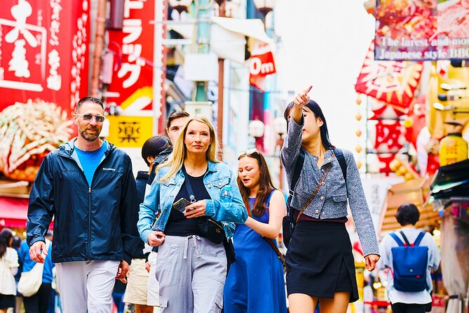 Osaka: 2-Hour Nightlife District Walking & Local Food Culture - Hozenji Temple and the moss-covered Fudo Myo-o