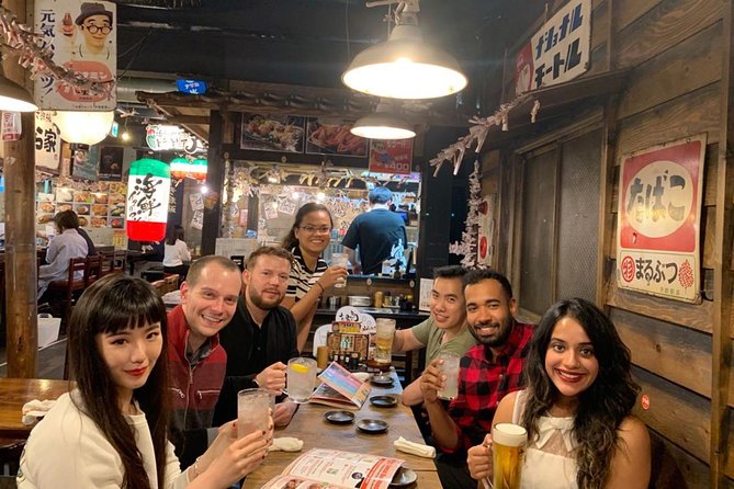 Osaka Bar Hopping Night Walking Tour in Namba (3 bars, 6 tastes) - Three bars, six tastes, and a flexible evening meal