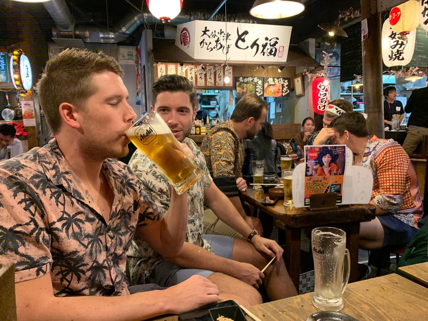 Osaka: Deep Food Tour and Bar Hopping in Namba - Starting Near Osaka Shochikuza